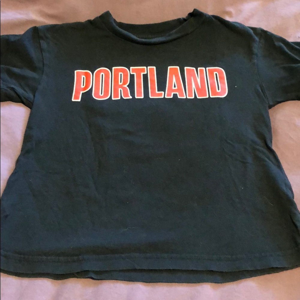Portland Trailblazers Tee, size 7